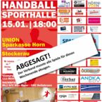 Union Sparkasse Horn - Stocker - ABGESAGT