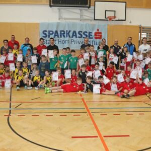 Turnier der U9 - Mannschaftsaufstellung